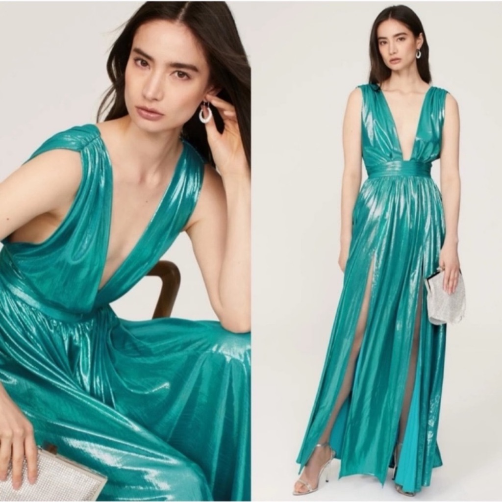 Bronx And Banco Romi Metallic Gown, Rtr